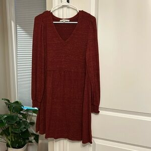 Soft knit sparkley dress
